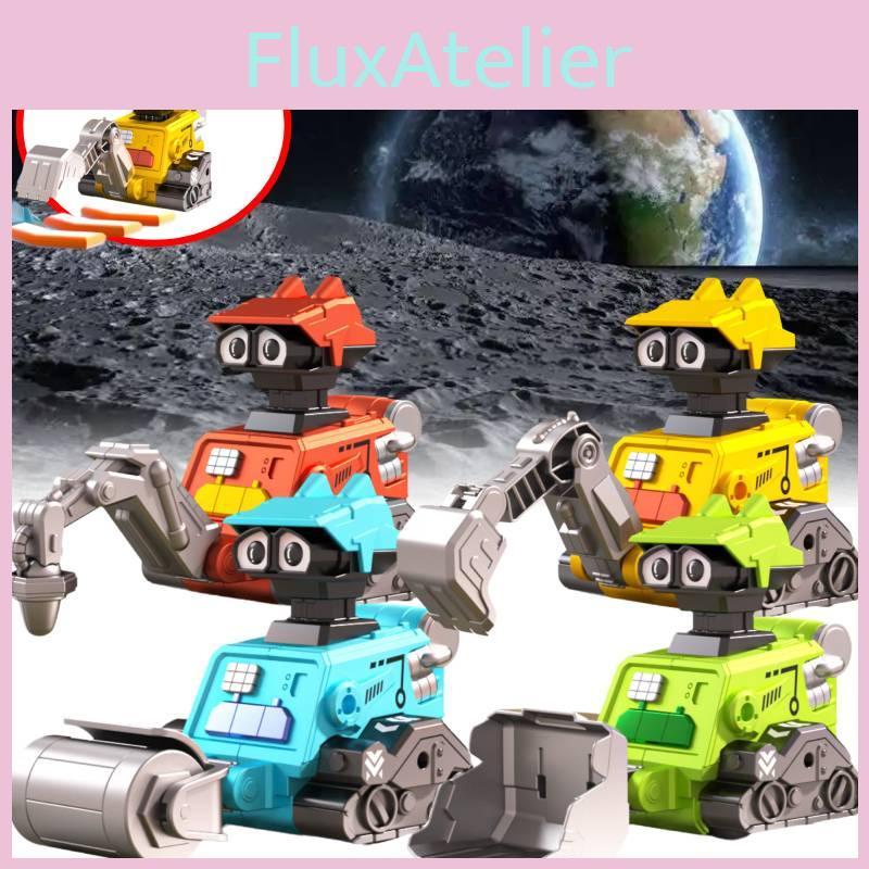 Vehicle Toy Engineering Kid Christmas Gift Puzzle Childrens Day Robot Space