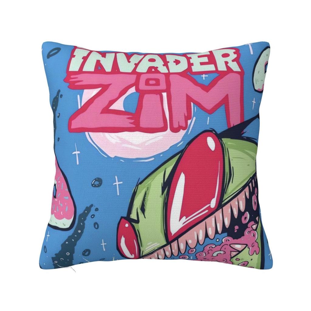 Invader Zim Gir Dib Robot Povlak na polštář Americký animovaný povlak na polštář na pohovku ložnici domácí dekorace Povlak na polštář Povlaky na polštáře Dárek