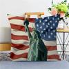 American Flag USA Maple Design Cushion Cover Happy Autumn Harvest decor Holiday Decorati Pillow Cover
