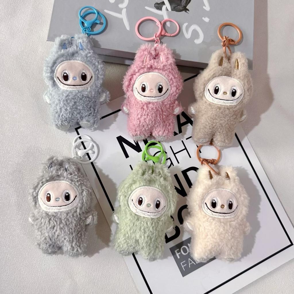 Plush Doll Pendant Cute Cartoon Student Schoolbag Pencil Case Doll Pendant Keychain Accessories