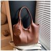 Versatile Retro Portable Tote Bag, New Fashionable One-shoulder Child and Mother Bag, Casual Simple Messenger Bag