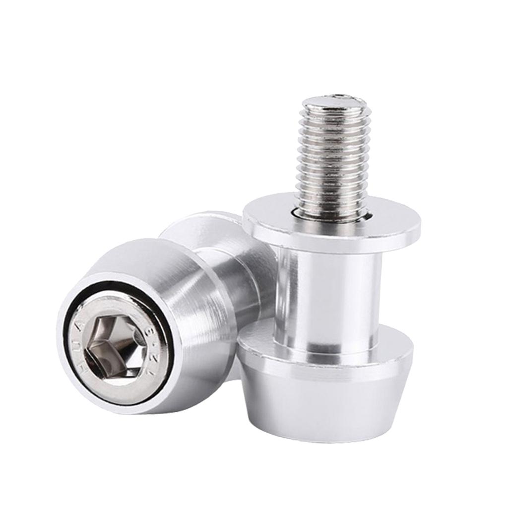 Swing Arm Spool Slider Bracket Hex Socket Screws Universal Fitting for Adult Motorcycle