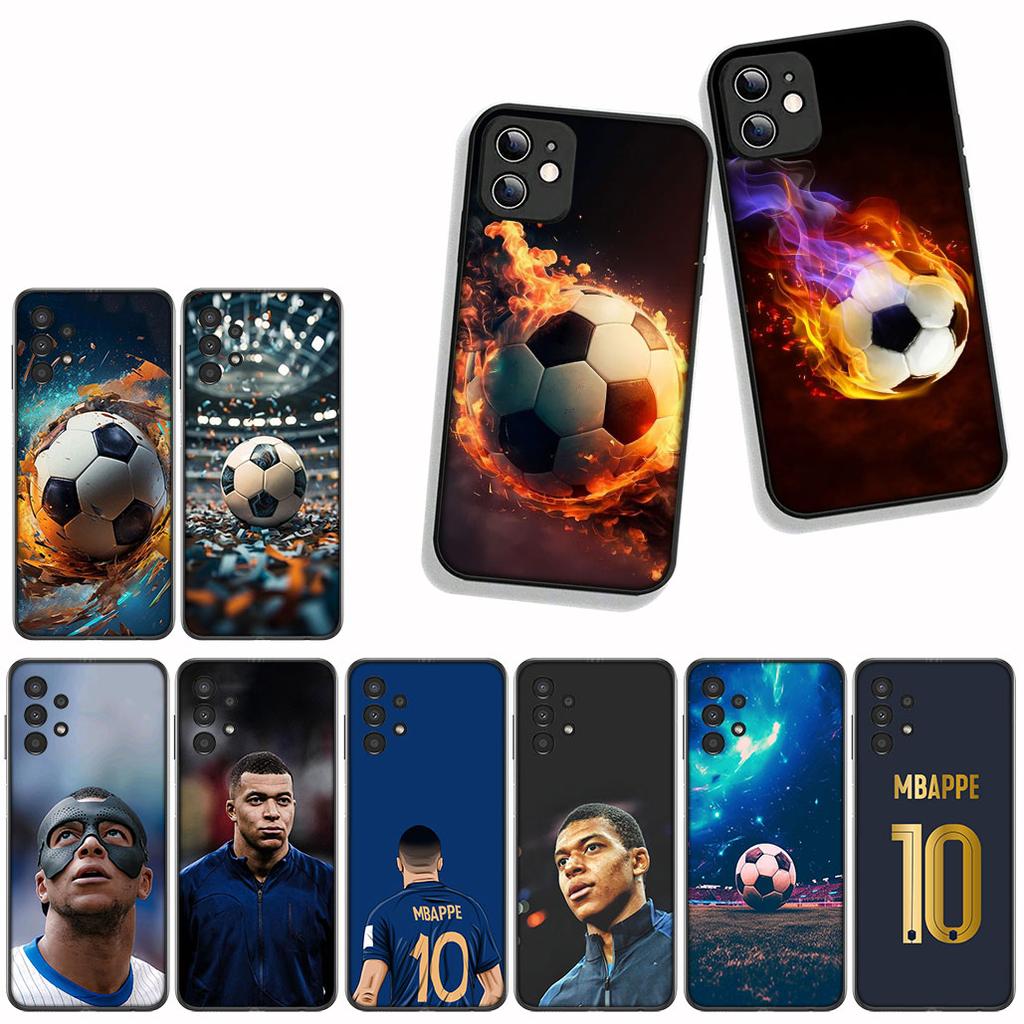 for OPPO A18 A16 A17 A38 A54 A40 A60 A80 A78 A79 A57 A55 A96 A15 A12 a53 Phone Cover Case Soccer No10 Football No 10 7 9 Number