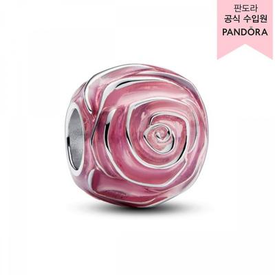PInk Rose In Bloom Charm 793212c01