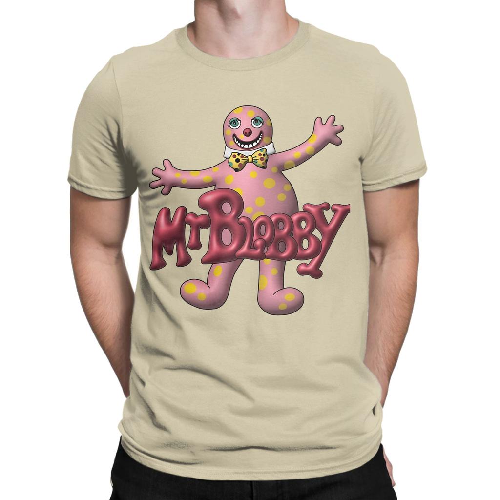 Mr Blobby Retro Evolved Novelty 100 Cotton Tshirt Mr Blobby Tops Tees For Unisex