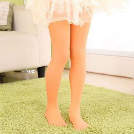 Kids Girls Candy Color Tights Pantyhose Ballet Dance Leggings Hosiery Stockings