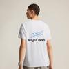 Li Ning Basketball Series Letter Ronde Hals Ademend Veelzijdig T-shirt met Korte Mouwen Heren Tops Standaard-Wit ATSV059-4