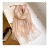 Plaid silk wool scarf women hijab for ladies pashmina shawls and wraps New Foulard Bandana Bufanda Blanket Scarves