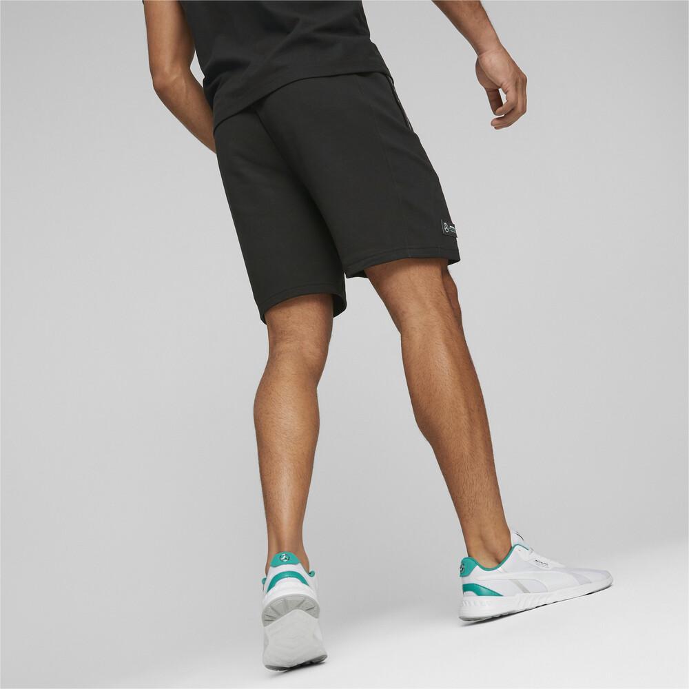 Puma Solid Color Straight Leg Mid Rise Casual Shorts Men Shorts Black 538474-01