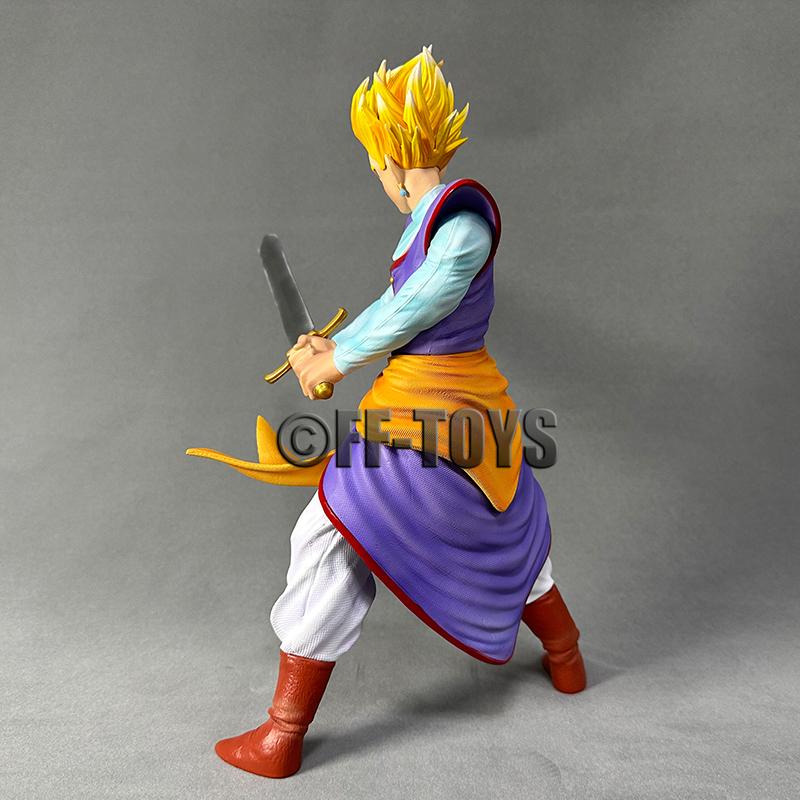 In Stock Anime Dragon Ball Traje Gohan Figure Gohan Figurine 29CM PVC Action Figures Collection Model Toys for Children GiftS