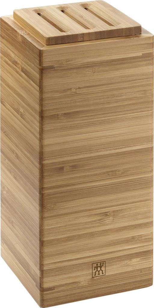 Zwilling "Bamboo Storage 4-Piece Set" Knife Stand, Storage Container, Canister, Spice and Herb Storage, Officially Sold In Japan, 35101-400, Brown