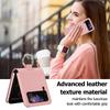 Voor Samsung Z Flip 3 Luxe Kruispatroon Opvouwbare Ring Telefoonhoes Voor Samsung Z Flip 4 Z Flip 5 Insteek Kaart Schok Achterkant