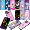 Cute Pink Unicorns Rainbow Cover Phone Case for Samsung Galaxy S25 S23 S22 S24 FE Ultra Plus A56 A05 A06 A15 A16 A57 S7 Edge
