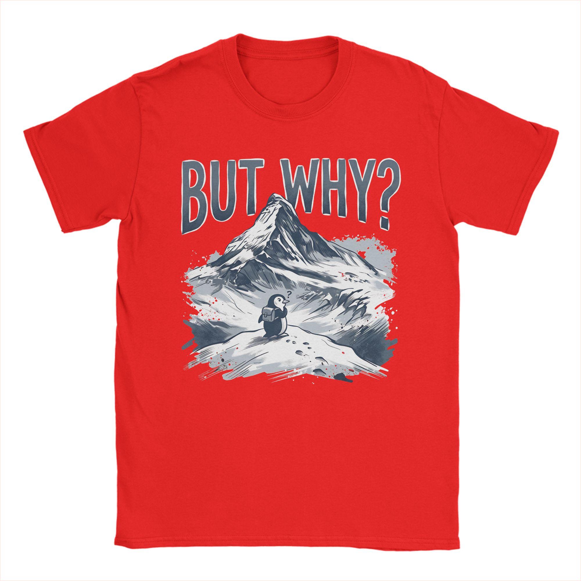 

Nihilist Penguin But Why Arctic Snow Meme TShirt Summer TShirts Man Cotton ONeck Plus Size Top Tees Short Sleeve Vintage Tops S