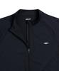 Baellob Women'S Standard Zip-Up Rash Guard Black