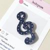 Anti Slip Music Note Hairpin Polka Dot Side Hair Clip Musical Note Hair Clip  Creative Gift