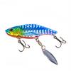 Rotating Fishing with Grooved Treble Hook for and Topmouth Culter, Artificial