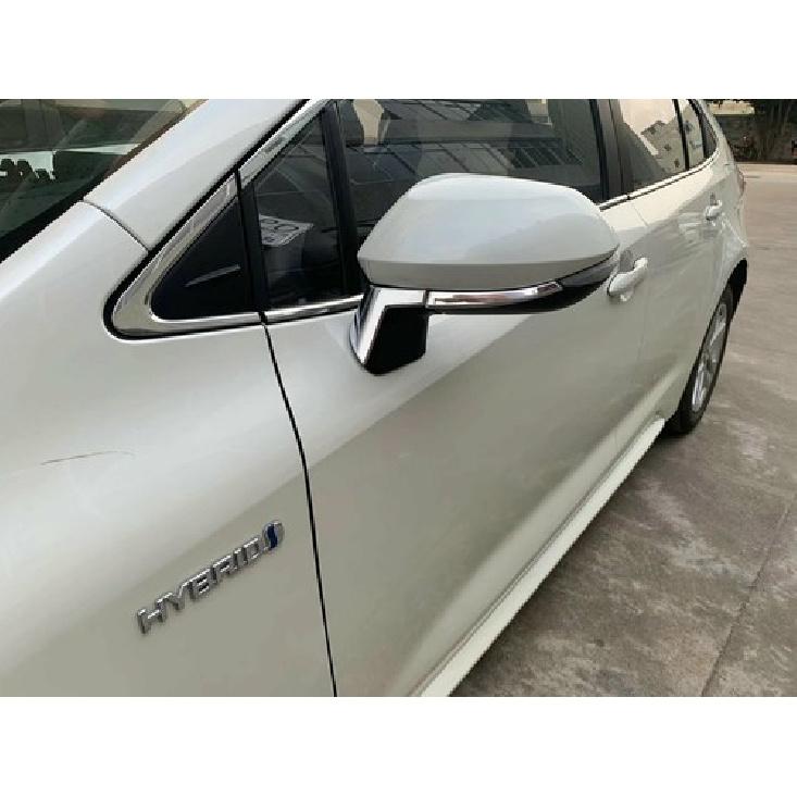 Rearview Side Cover Trim for - Toyota Corolla Hatchback Chrome Strips