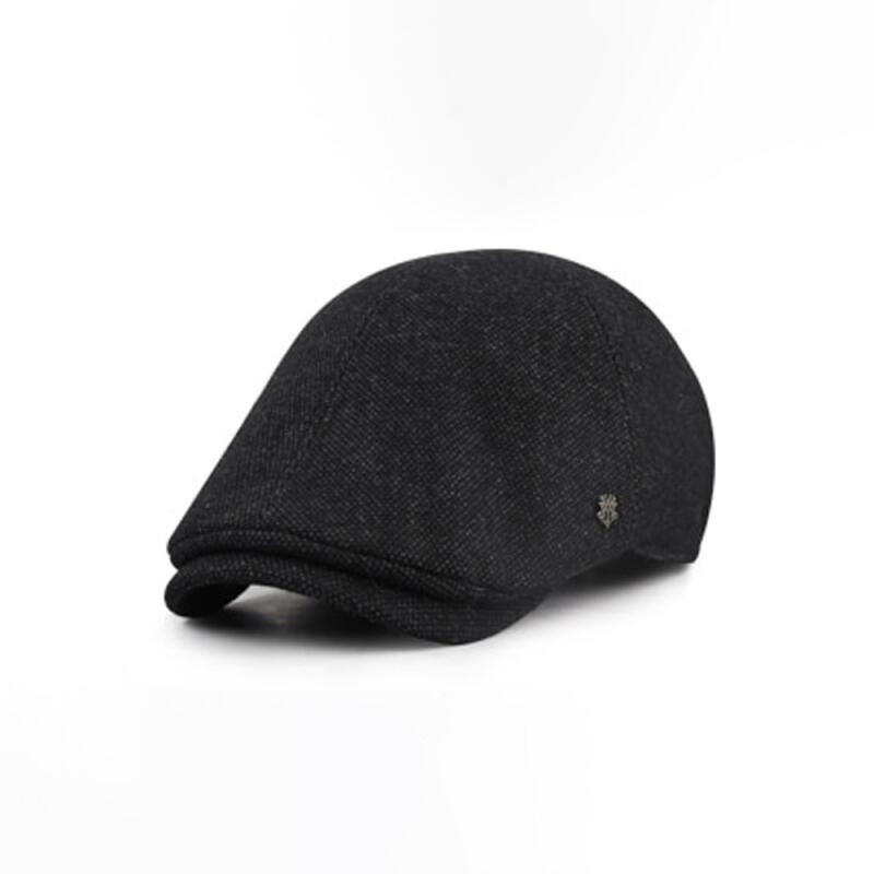 Oversized simple wool earflap hat, winter warm hunting cap XL