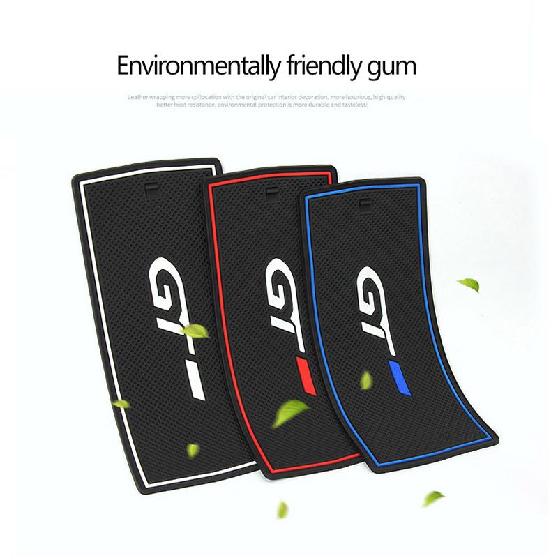 Pentru Peugeot 3008 5008 GT 2016 2017 2018 2019 2020 2021 2022 Mașină hibridă Poarta anti-alunecare Slot cupa Covoraș Ușă Tampoane anti-alunecare Accesorii