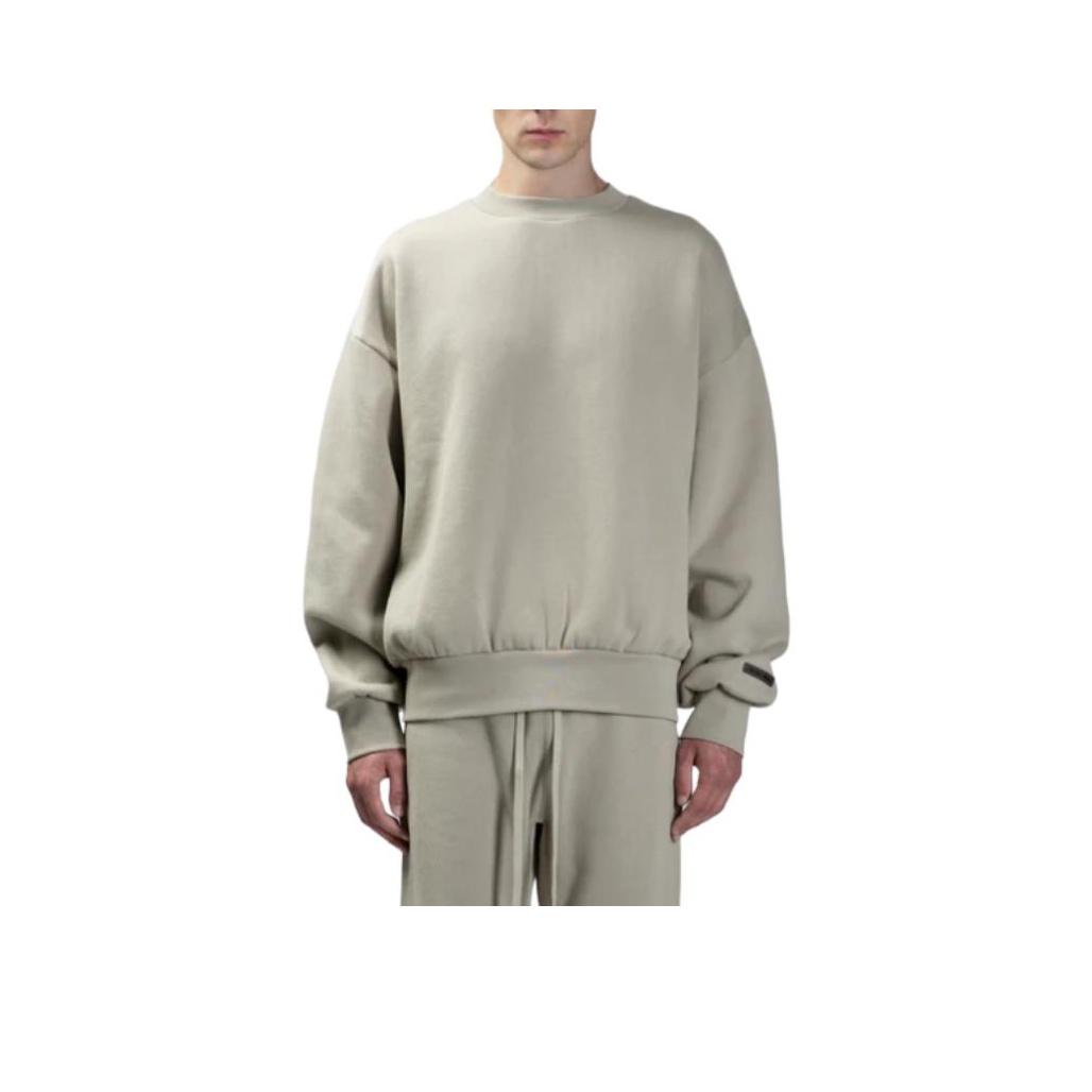 

Fear of God Essentials Classsic Fleece Crewneck Abbey Stone Men Tops Tan 192SP252046F XL