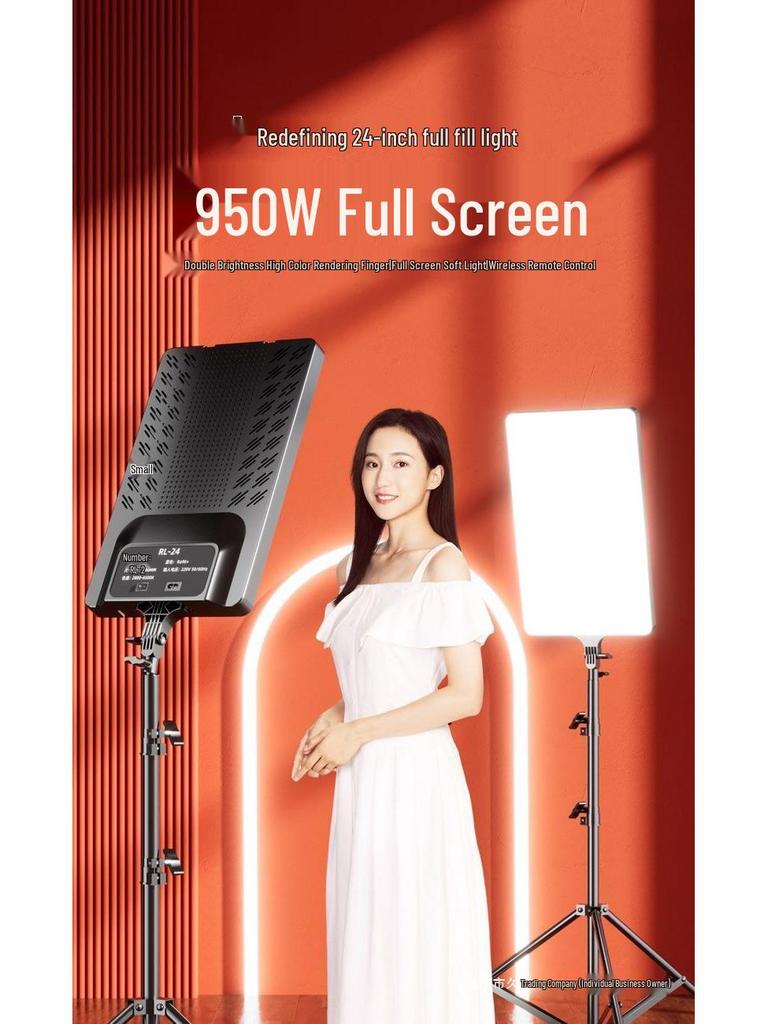 Professional Mobile Live Streaming Fill Light for Outdoor Video Shoots