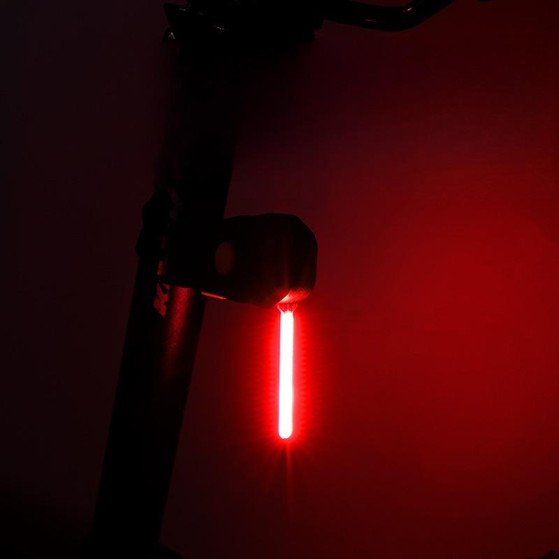 New Bicycle Flow Tail Light Night Riding Safety Indicator Light Mountain Bike Road Bike Creative High Brightness Warning Light