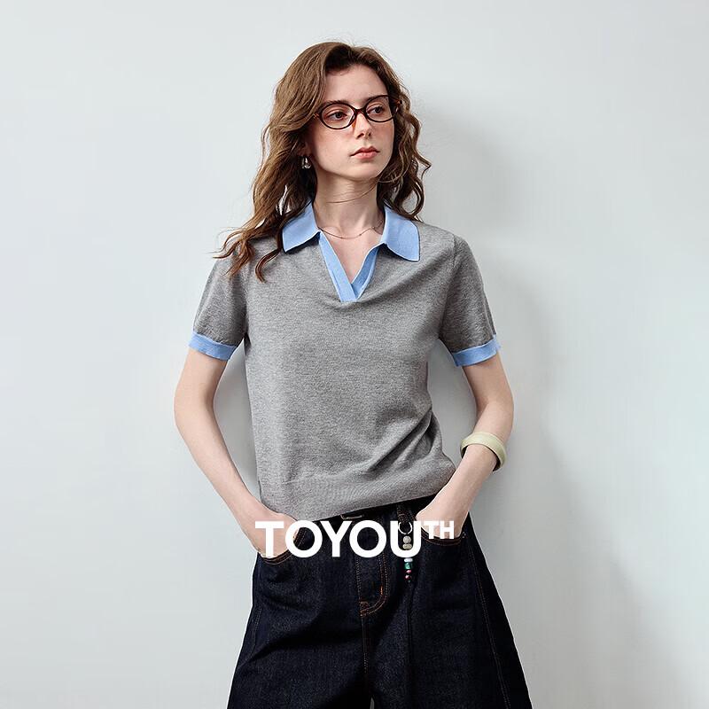 CHUYU Women's Lyocell Blend Short-Sleeve Polo Shirt