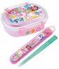 Skater Bento 1 360ml with Design for Softly Filling Antibacterial Made in Dollhouse Design Kids' Box, Tier, Capacity, Inner, Dome-Shaped Kids'