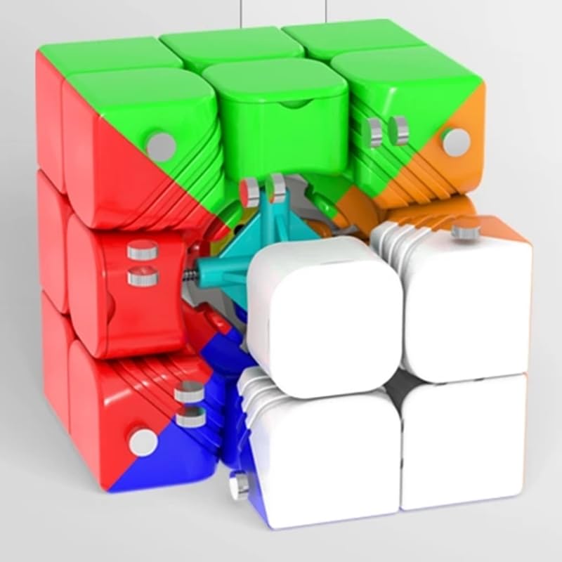 Spin Gear Yj Magic Cube Yulong V2 3x3 with Built-in Magnet
