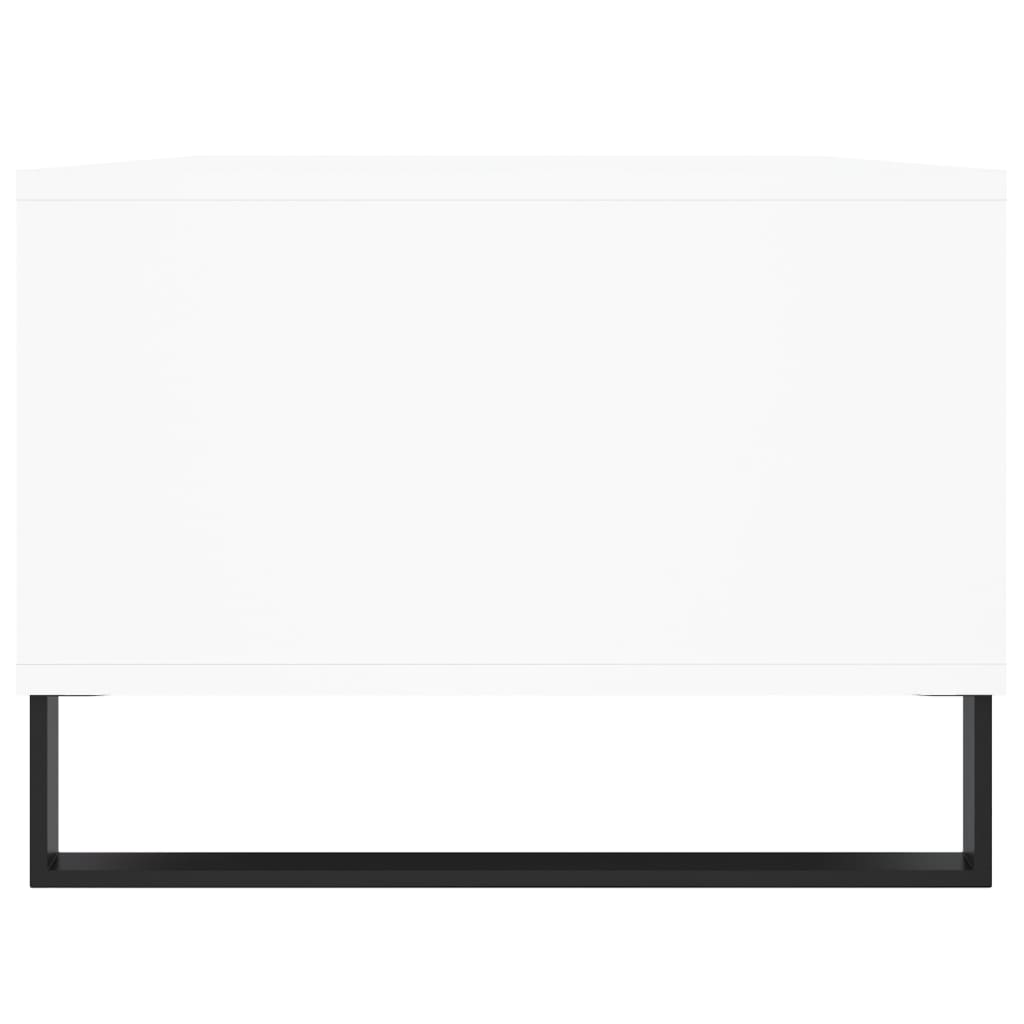 Vidaxl Tavolino da Caffè, Bianco 90X50X36,5 Cm, Materiale Derivato dal Legno