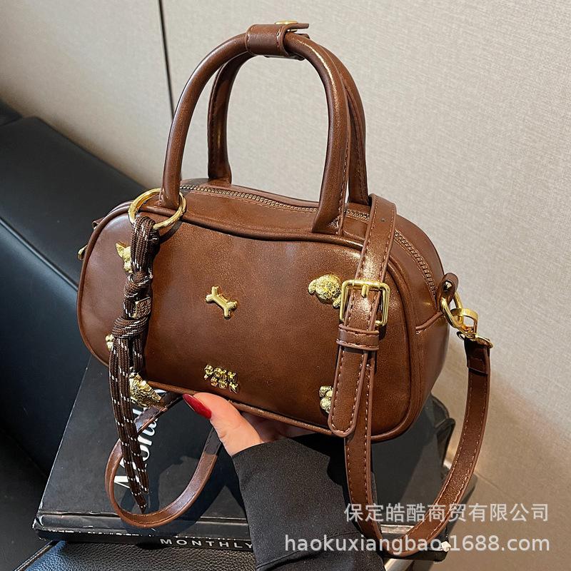 Premium Texture Handbag Women's 2025 New Messenger Small Square Bag Popular Fashion Casual Versatile Shoulder Bag