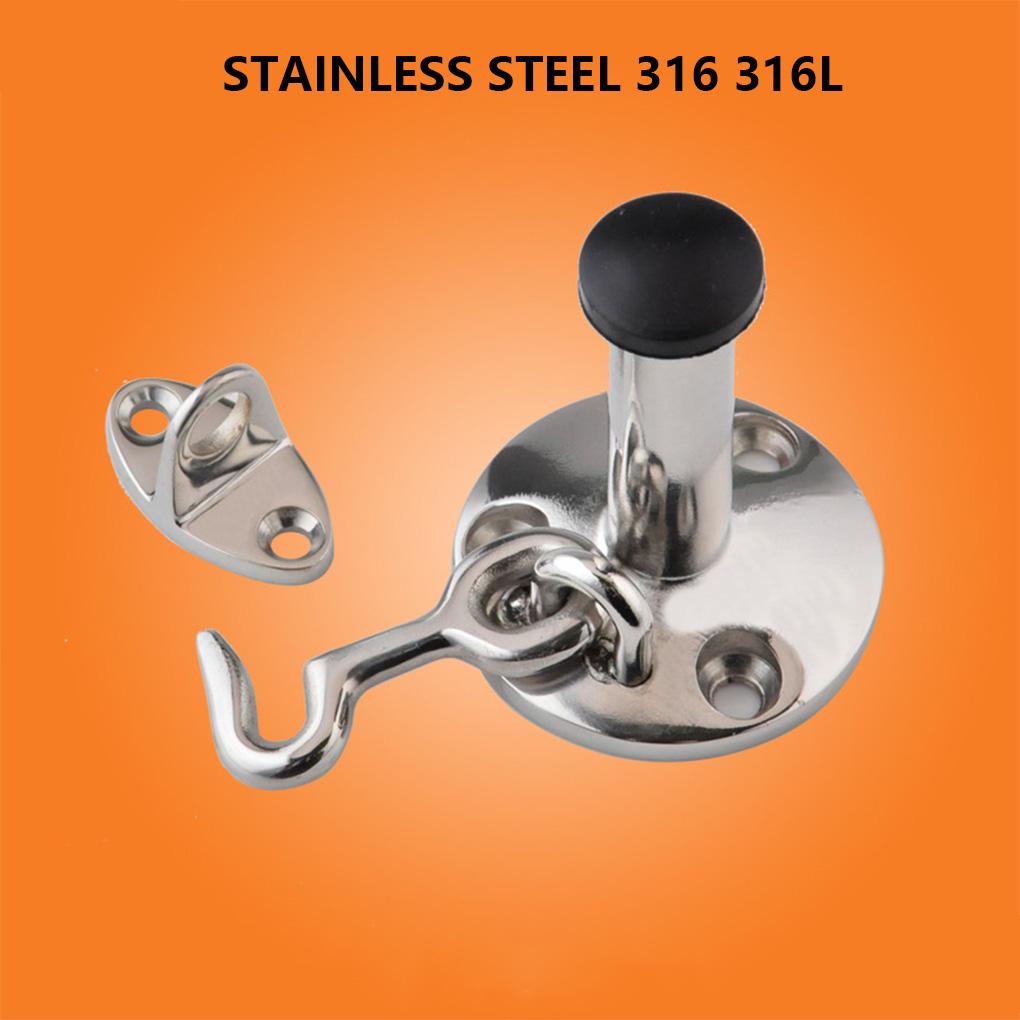 Door Stopper Polished Holder Doors Boats Marine Fittings Strong Sturdy Hardware Boat Accessories Fitting Wind-Proof
