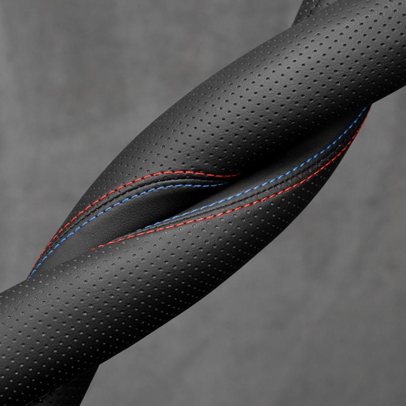 Cow Leather Braid On Car Steering Wheel Cover For Chery Jetour Dashing Pro Plus Max Sport Ultral I-DM 2022 2023 2024