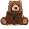Wild Republic Brown Bear Plush Fluffy Wild Animal W25 x D28 x 10924 Toy, Figurine, H23cm,