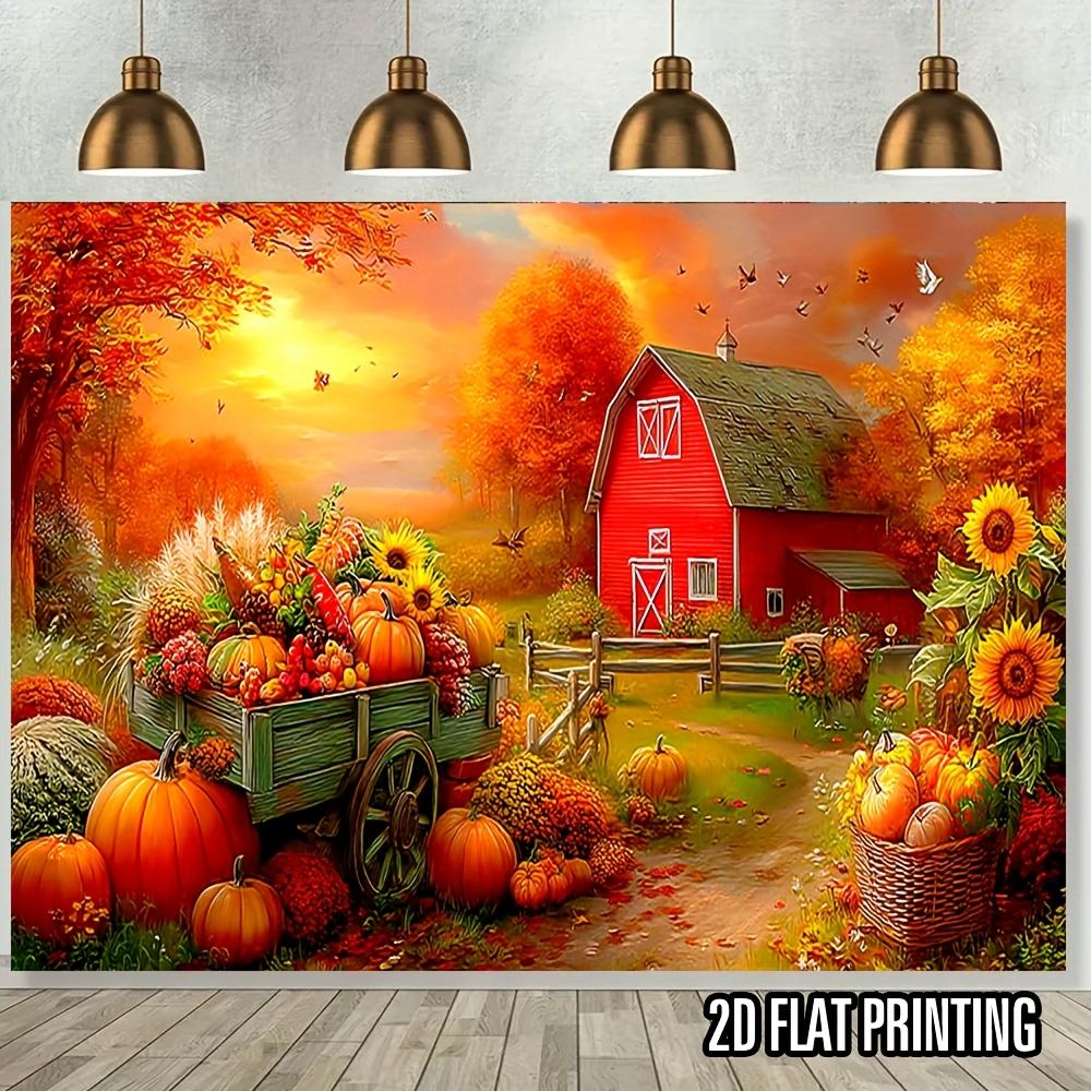 2D plane 1 banner for autumn harvest party suitable for home garden celebrations weddings and baby showers