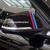 2pcs Car Rearview Mirror 3D Stickers Automobile Decoration for BMW X1 X3 X4 X5 X6 X7 E46 E90 F20 E60 E39 F10 Auto Accessories