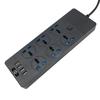 5m 6-Outlet Power Strip with Switch and USB Ports