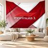 F1 Wall Tapestry, Soft Fabric Wall Hanging, Decorative Backdrop For Bedroom Home Wall Art
