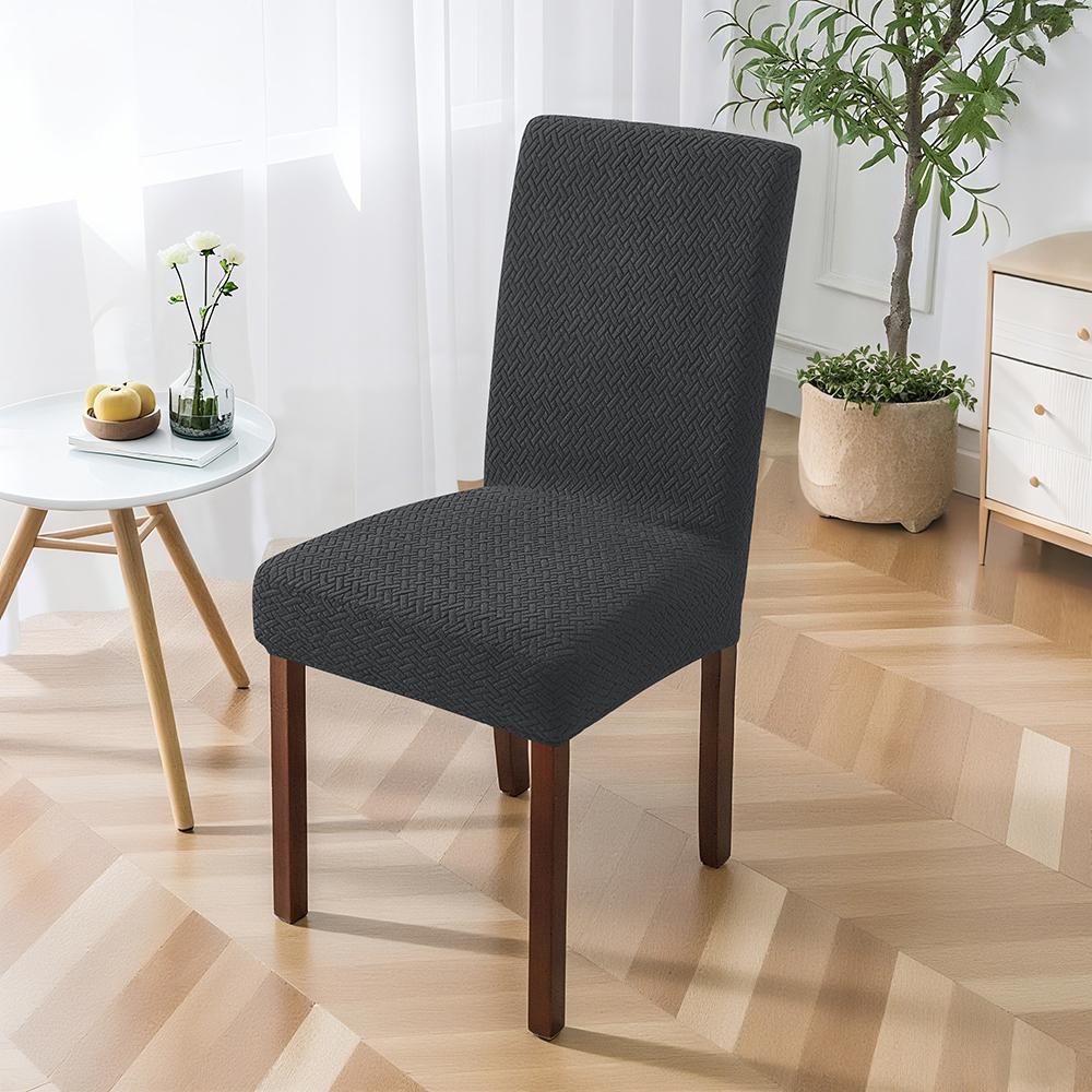 

New Jacquard Elastic Chair Cover Stretch Universal Cheap Chair Seat Covers with Back for Wedding Dining Room Chairs for Home 1pc