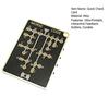 Morse Code Quick Check Card Ready-to-Use Educational Trainer with Interactive Feedback Buttons Visible Alphabet Chart Home Morse Code Learning Aid
