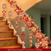 New Year Stair Railing Decoration Set