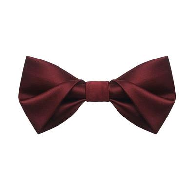 [NECOTIA] Amazon Exclusive Brand Luxury Bow Tie, Jacquard Weave, Asymmetrical Design, Men's, One-Touch, Solid Color, Formal, Wedding, Party, 9 Colors