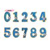 S-1Pc Vitality Football 0-9 Free Matching Combination Digital Candles Birthday Candles For High-end Baking Cake Decoration