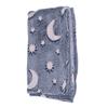 Glowing Polyester Blanket Soft and Warm Fuzzy Blanket for Bed Sofa Couch All SeasonDusty Blue