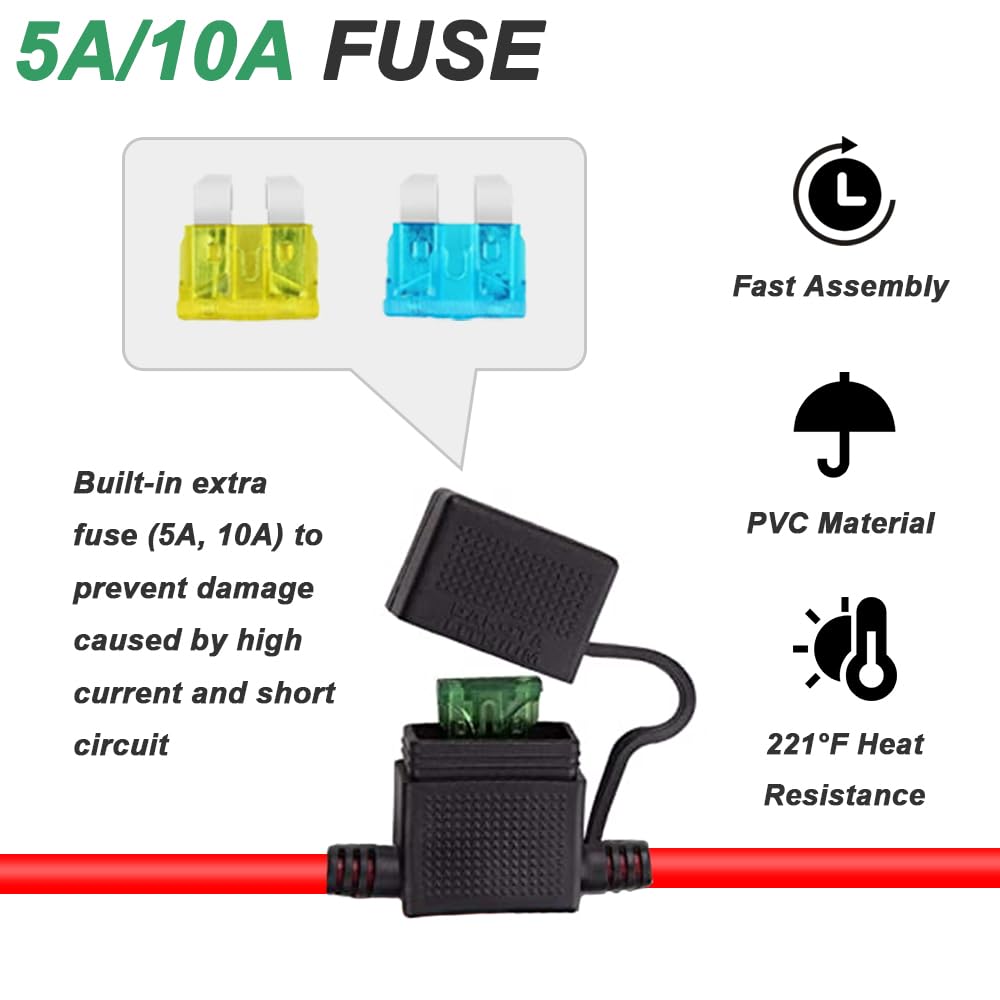 Xiatiaosann OBD2 Car Replacement Saver Memory Vehicle OBD Car Memory Saver Protective Connector
