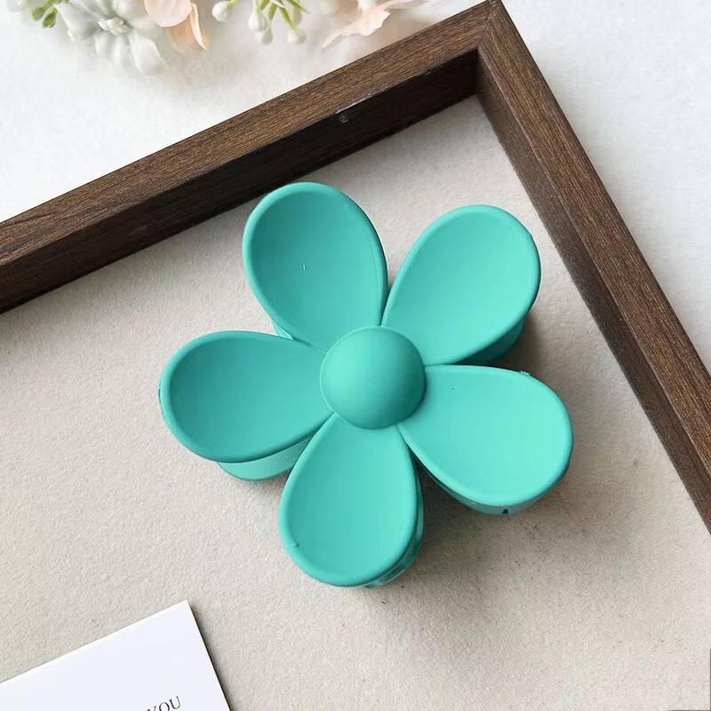 Fashion Flower Hair Claws Clips For Women Girls Sweet Large Hair Clip Clamp Ponytail Hairpins Hawaiian Hair Accessories Headwear