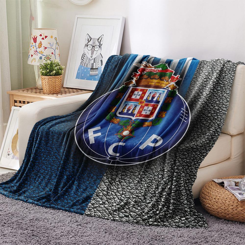 Futebol Clube Do Porto Flannel Blanket, High Quality Comfortable for All Seasons, Home Decor, Warmth and Comfort