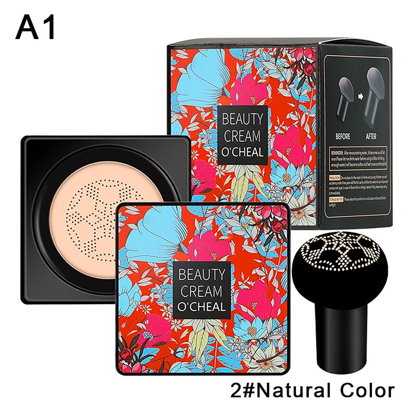 

Mushroom Head Foundation Cushion BB Cream For Face Makeup Concealer Lightweight Full Coverage Foundation Long Lasting A4