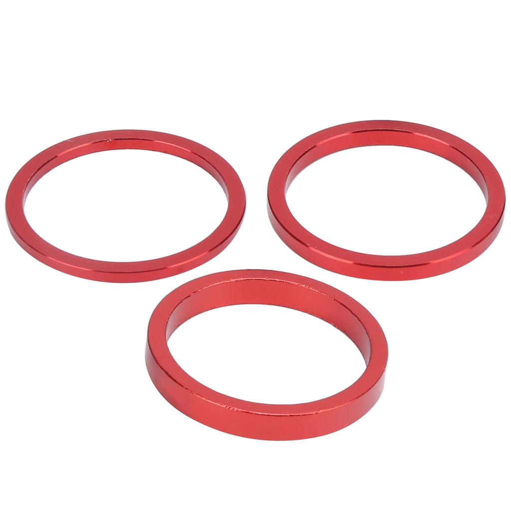 6Pcs Bike Headset Spacer Aluminium Alloy Handlebar Stem Spacers for Mountain Bike